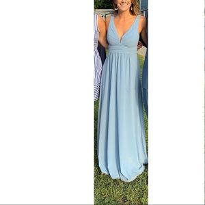 lulus v neck chiffon